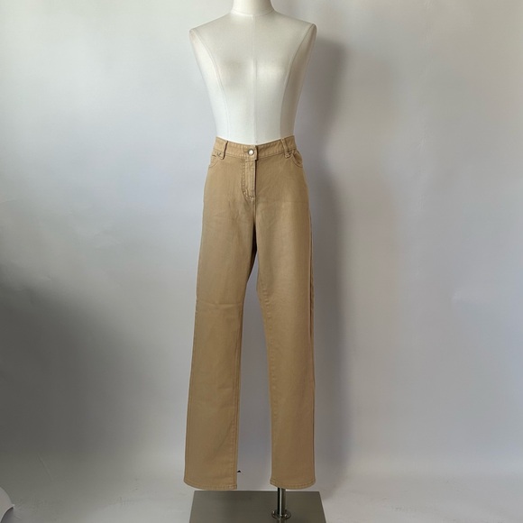 J. McLaughlin Lexi Jeans Ankle Cropped Skinny Legged Stretch
Denim tan size 14 - Picture 5 of 12